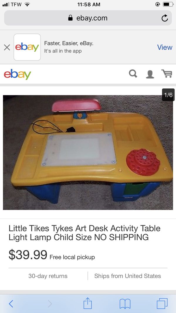 Little Tykes Art Desk With Swivel Chair For Sale In Lewisburg