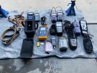 Fluke Networks and Consultronics Telecommunications Test Equipment Lot