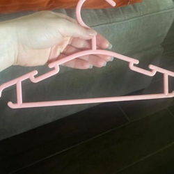 Pink hangers