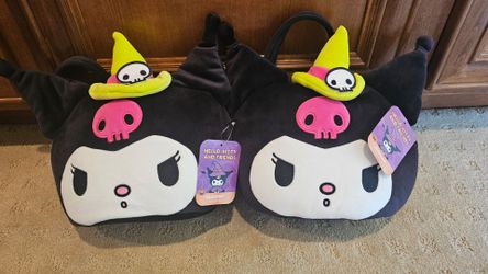 Hello Kitty and Friends Kuromi Plush Halloween Treat Pail made by Jazwares $20 each
