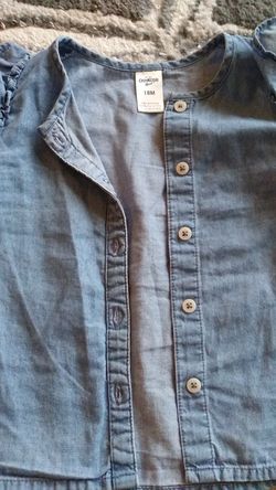 18 months- light jeans top