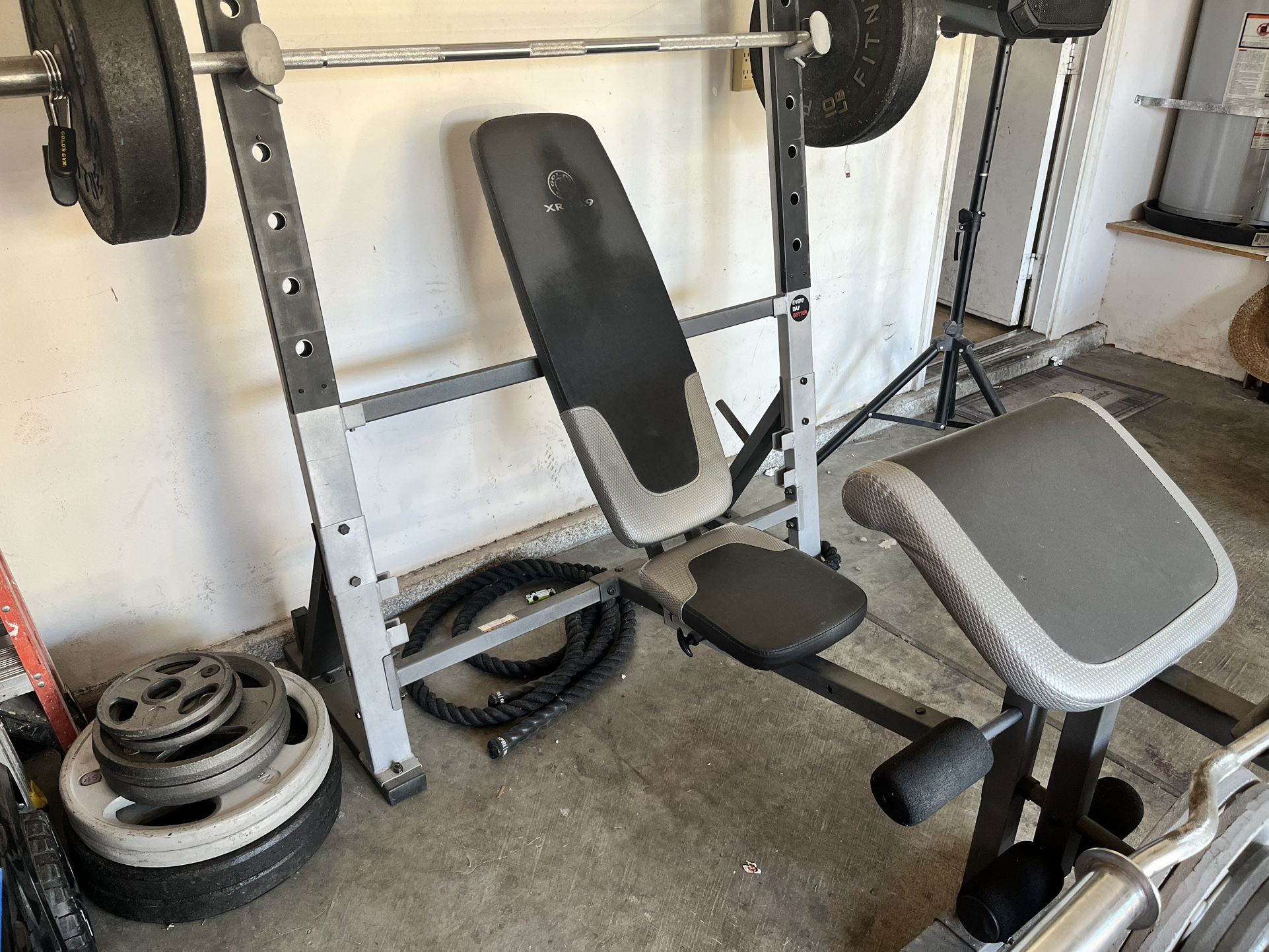 weight & punching bag