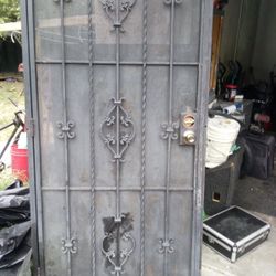 Security Screen Door 8ft Tall And 39 1/2 Across