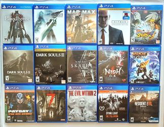 Ps4 Games for Sale !  ( Read Description )