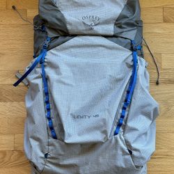 Osprey Levity 45 Men’s Ultralight Backpack (M, Light Grey)