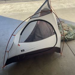 REI trail tent