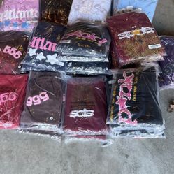 Spider Hoodies, Denim Tears,bape,pink,essentials Etc.