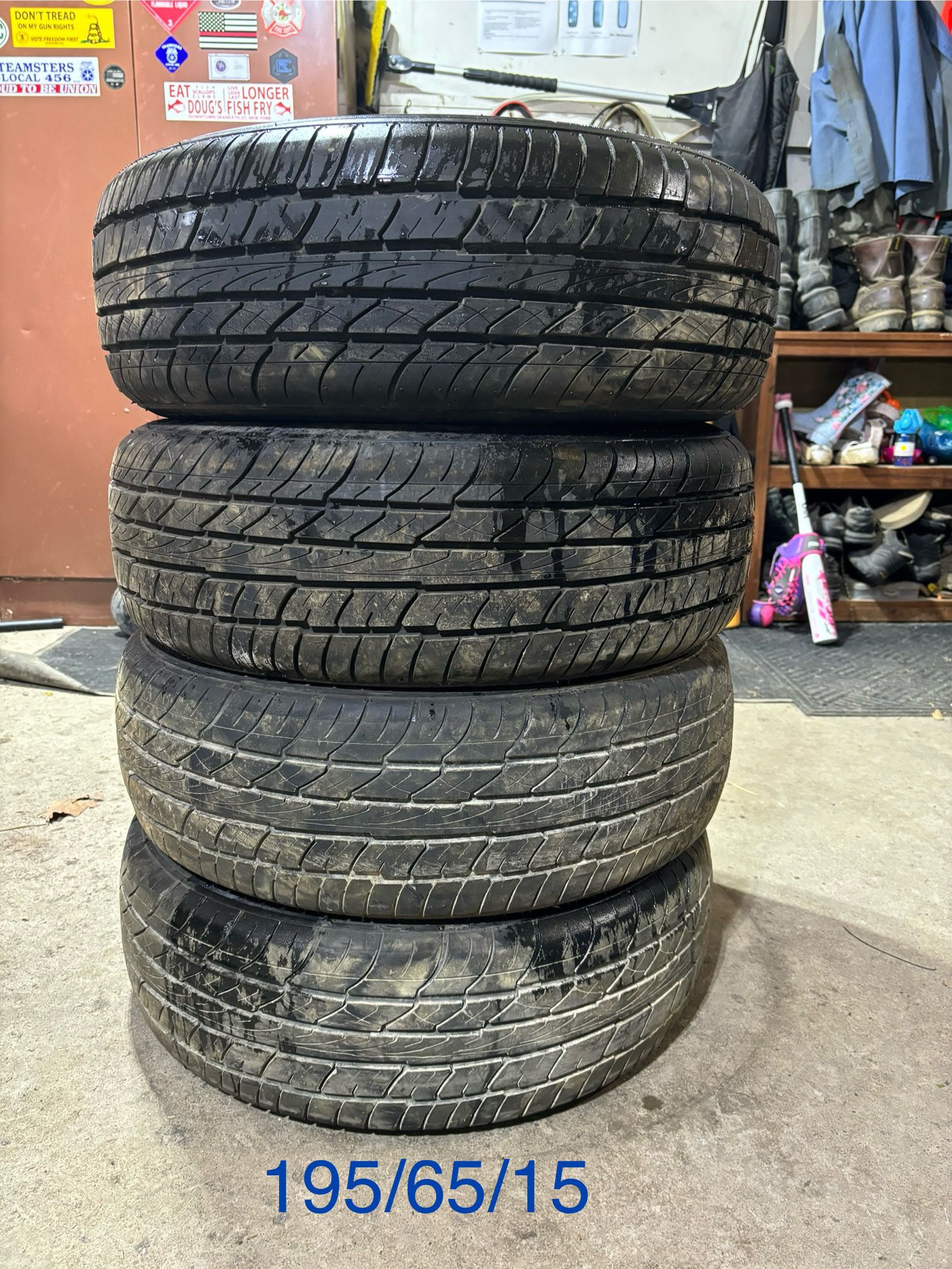 (4) - 195/65/15 Nika Avatar Tires