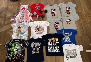 Disney World Children’s Matching Tops, Tee Shirts, Ears And Dresses