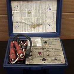 Tools Thermal Engineering Hermeti Check model 2001 testing system