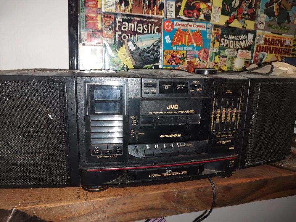 Awesome Vintage JVC Boombox