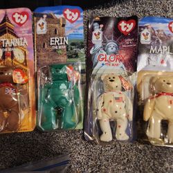 Mini 1993 TY Beanie Babies Full Set Rare Error On Tag McDonalds (BOX SAYS 1999)