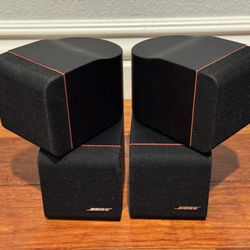 Bose Red Line Cube Speakers Subwoofer Monster Cable