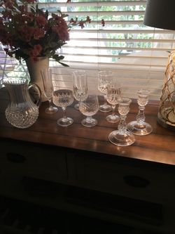 Long Champ Crystal Glasses