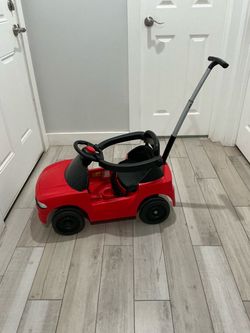 Red Kids Push Car Ride-On Toy