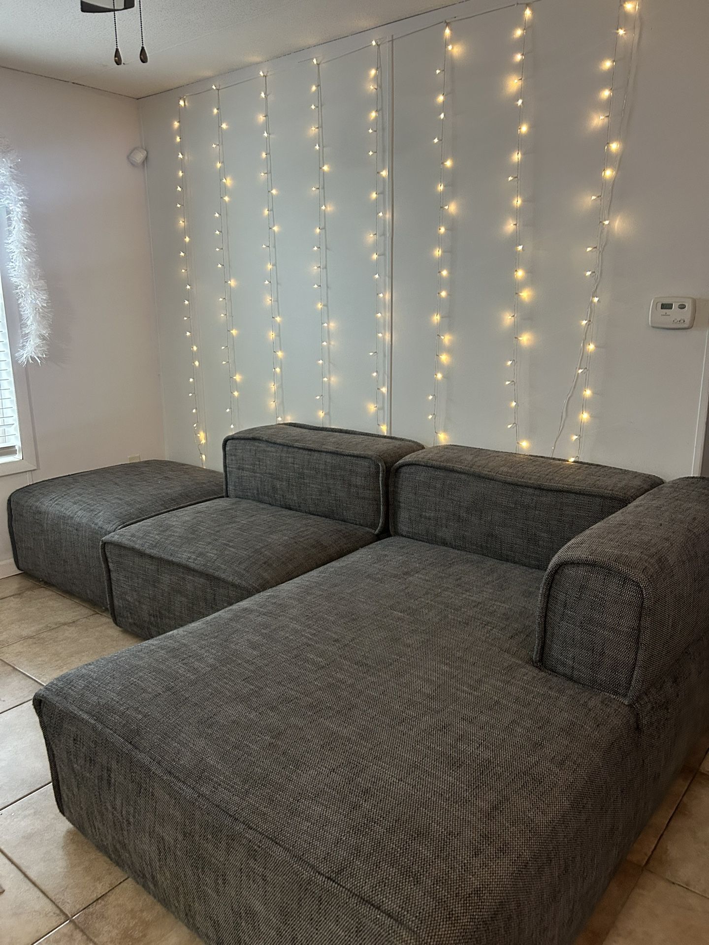 Modular Grey Couch 