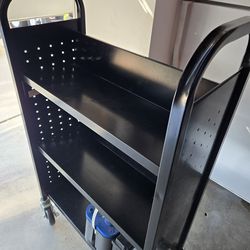 Rolling Book Cart