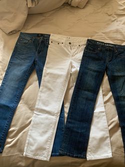 Jeans for a boy size 8. $ 12 each
