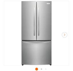 Frigidaire 31.5 in. 18 cu. ft. Counter Depth French Door Refrigerator in Fingerprint-Resistant Stainless Look
