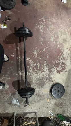 Weight lifting bar