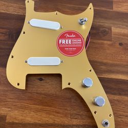 Brand New Duo Sonic Fully Loaded Gold Metal Pickguard