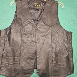 Leather Vest