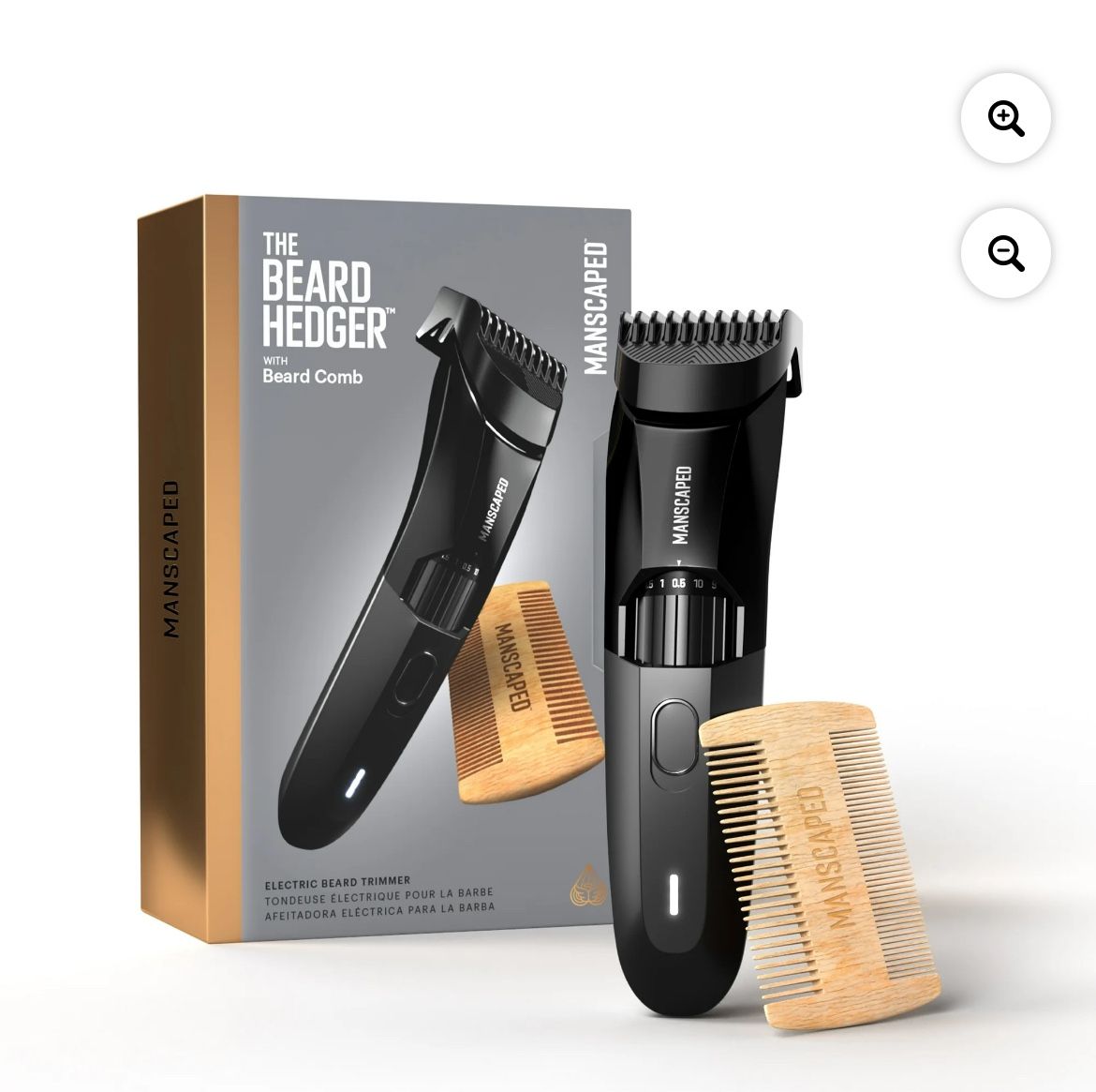 Cortapelos The Bard bedgerTM Premium para Hombre con Peine para Barba