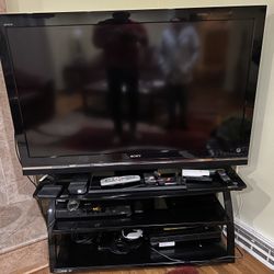 Sony TV And Stand For Sale