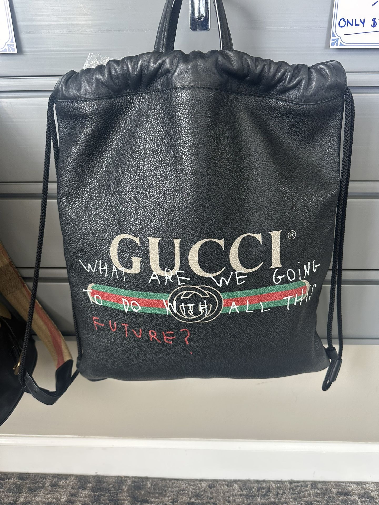 Gucci X COCO Captain Drawstring Backpack