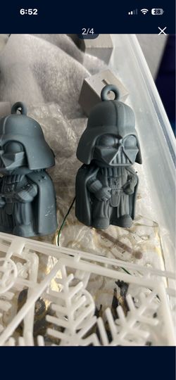 3D printed Star Wars ornaments