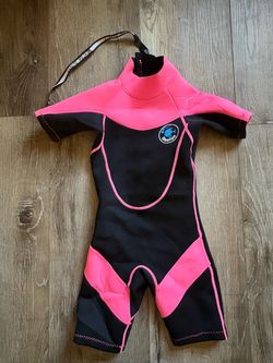 Realon Pink Shorty Wetsuit Childs XS