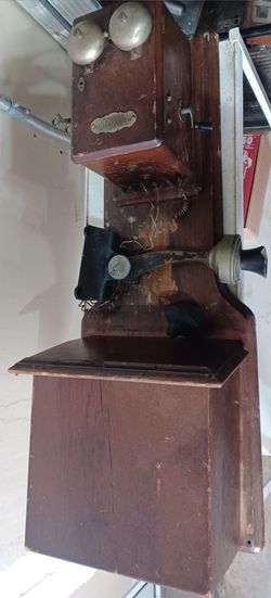 Old Chicago Telephone Supply Company Wall Phone Illinois Bell