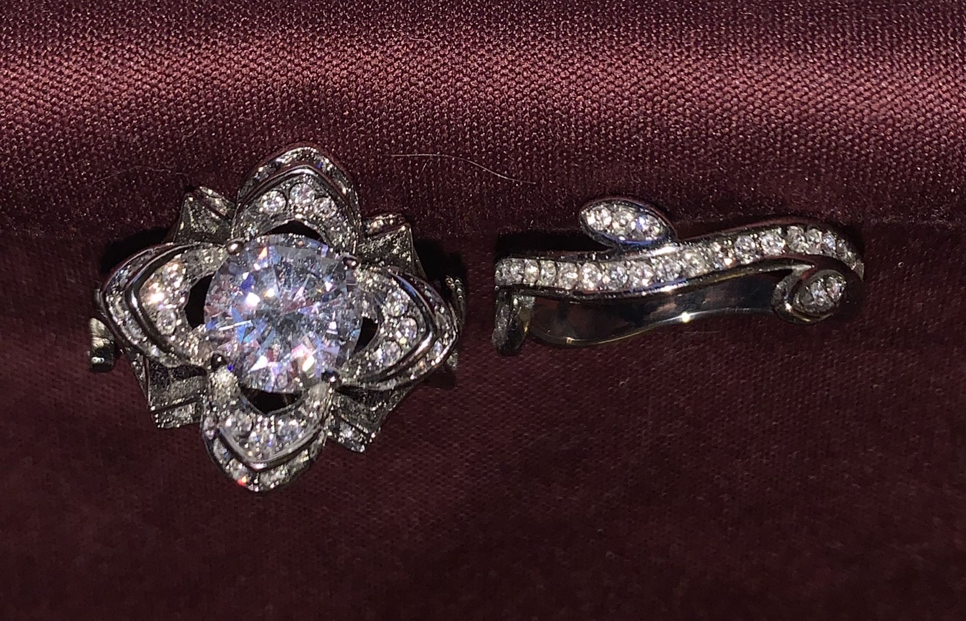 Fantastic Floral & Vine Ring Set