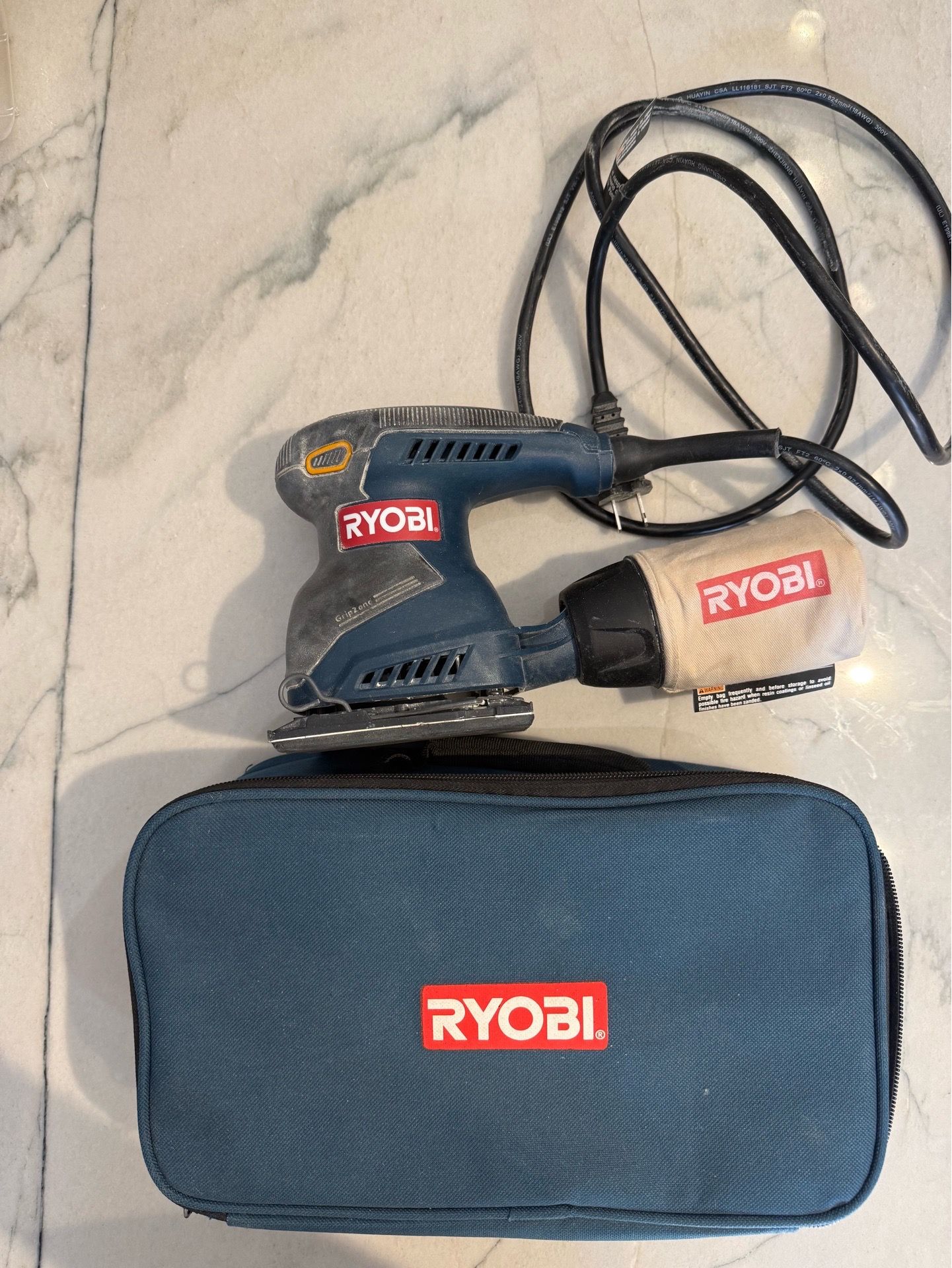 Ryobi s652d belt sander