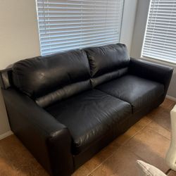 2 Black Couches
