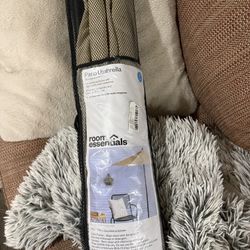 Patio Umbrella + Base Set 