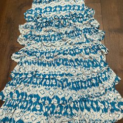 Womans Ruffle Layer Skirt Size Large By Chelsea & Theodore #2