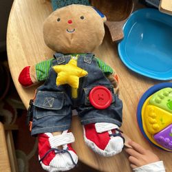 Teddy Wear Stuffed Bear Educational Toy