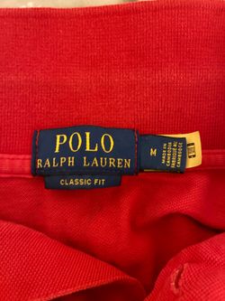 Polo shirt red /blue