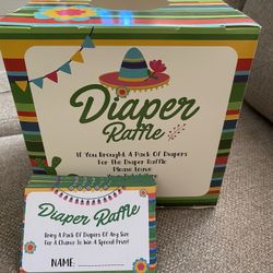 Diaper Raffle 