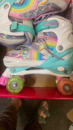 Skate Light Up Quad For Girls Size Large
