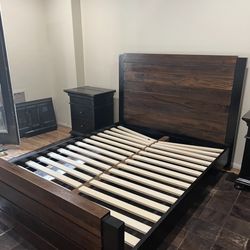 Queen Bed Frame From Crate And Barrel