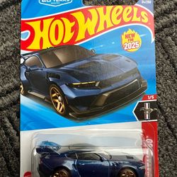 Hot Wheels Blue ‘25 Ford Mustang GTD – Brand New | Mustang 60