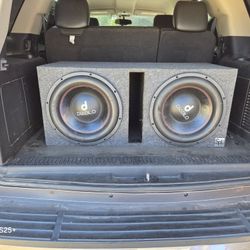 2 15s Diablo's And 4000 Watt Amp