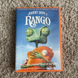 Rango - DVD - Very Good - Timothy Olyphant,Johnny Depp-Gore Verbinski - 1 - PG