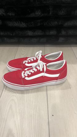 Pre Owned - Racing Red Old Skool Vans