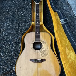 1975 Gretsch “Sun Valley” Natural Acoustic Guitar