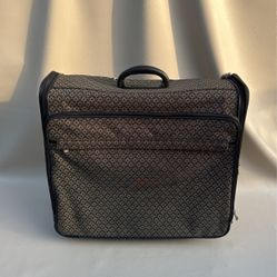 Joy Mangano travel business bag with a Suit Holder 