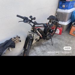 Phoenix bike with phone holder