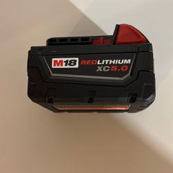 Milwaukee M18 5.0 Battery